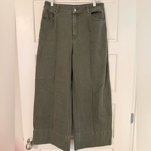 Entro Olive Cropped Pants
